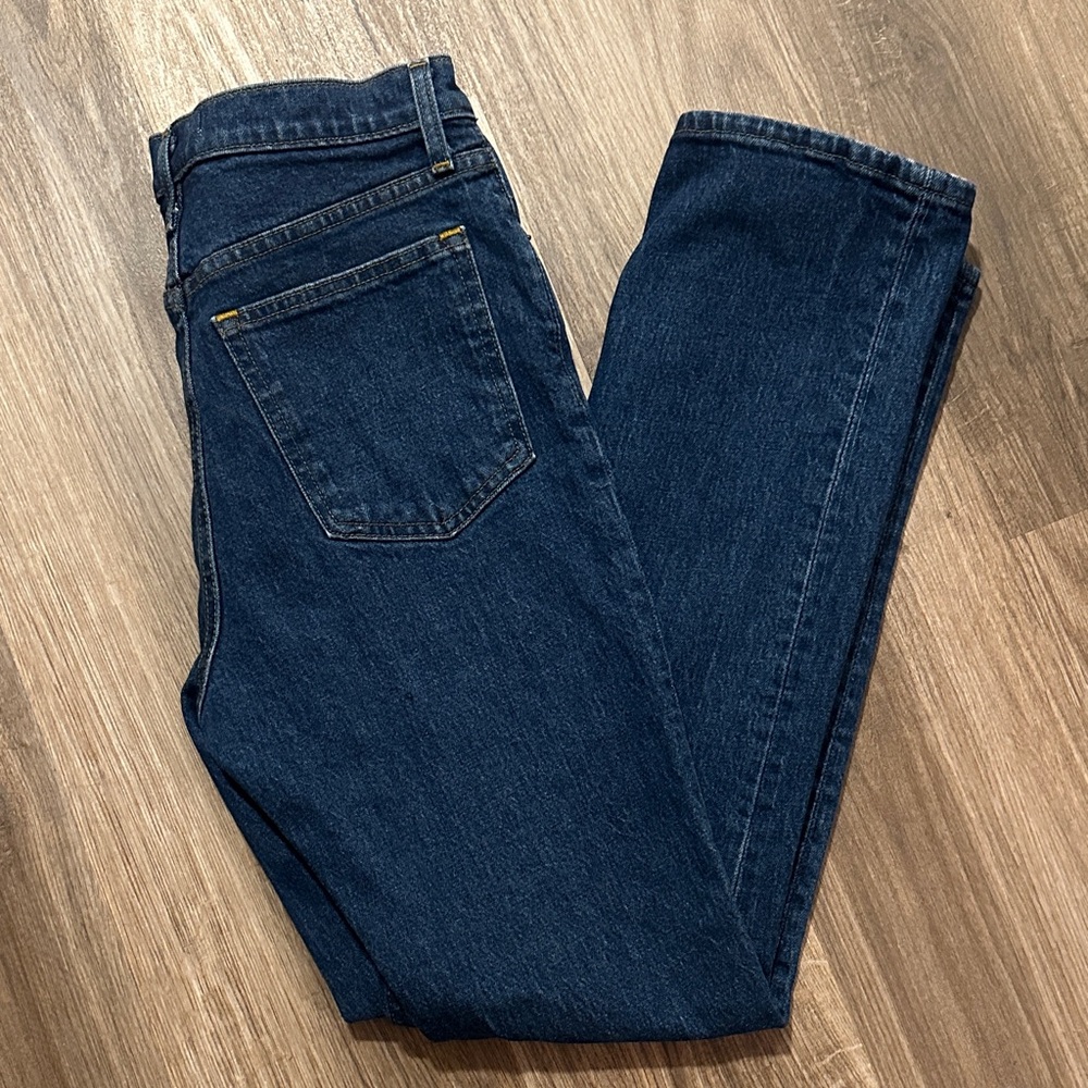 Abercrombie 90s straight ultra high rise jean